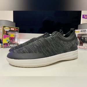 Fitflop uberknit womens low top sneaker black wmns sz 10